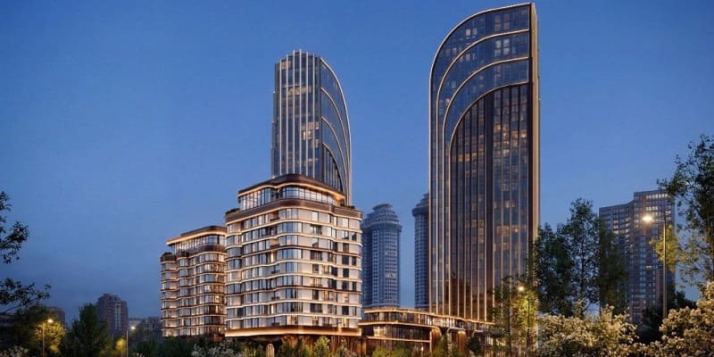 Планировка квартиры Upside Мосфильмовская